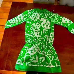 Diane Von Furstenberg dropped waist dress size 10